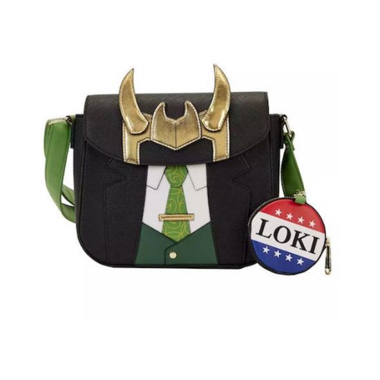 Picture of Loungefly Marvel - Loki For President Cosplay Crossbody (MVTB0155)