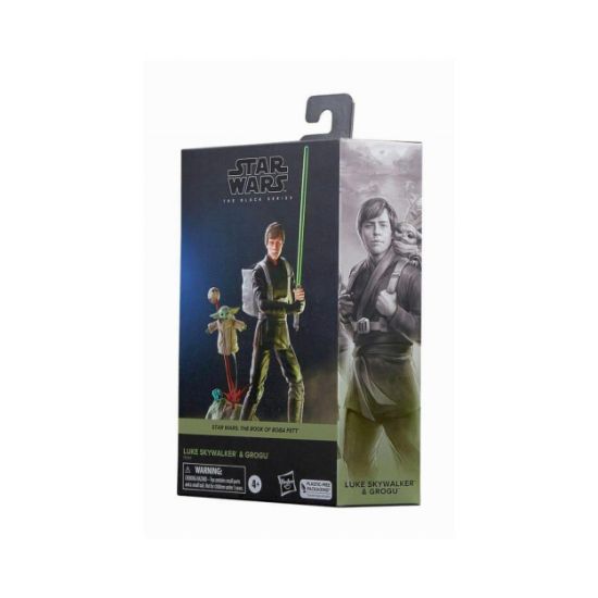 Picture of Hasbro Fans Disney Star Wars The Black Series: The Book of Boba Fett - Luke Skywalker & Grogu Action Figure (15cm) (Excl.) (F7008)