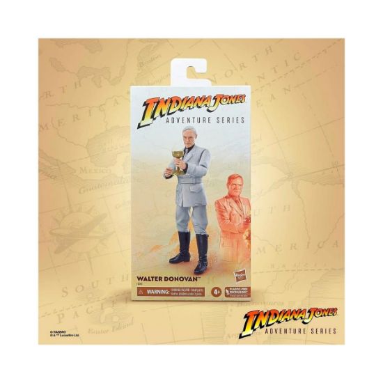 Picture of Hasbro Fans Indiana Jones and the Last Crusader: Adventure Series - Walter Donovan Action Figure (15cm) (Excl.) (F6049)