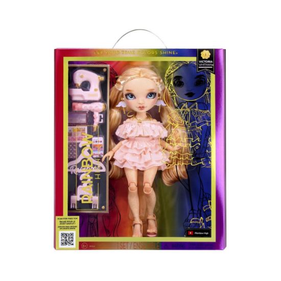 Picture of MGA Rainbow High: Victoria Whitman (Light Pink) Doll (583134EUC)