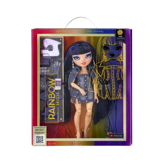 Picture of MGA Rainbow High: Kim Nguyen (Denim Blue) Doll (583158EUC)