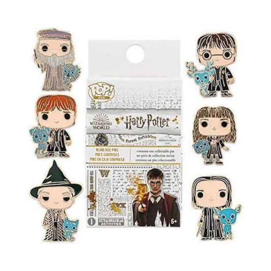 Picture of Loungefly Harry Potter Stained Glass Blind Box Pin