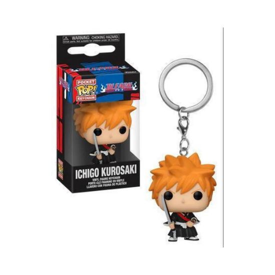 Picture of Funko Pocket Pop! Bleach - Ichigo Kurosaki Vinyl Figure Keychain