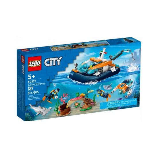 Picture of LEGO® City: Explorer Diving Boat (60377)