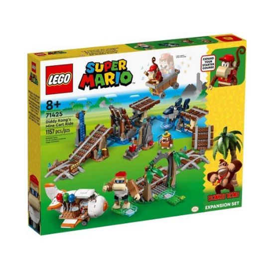 Picture of LEGO® Super Mario™: Diddy Kong's Mine Cart Ride Expansion Set (71425)