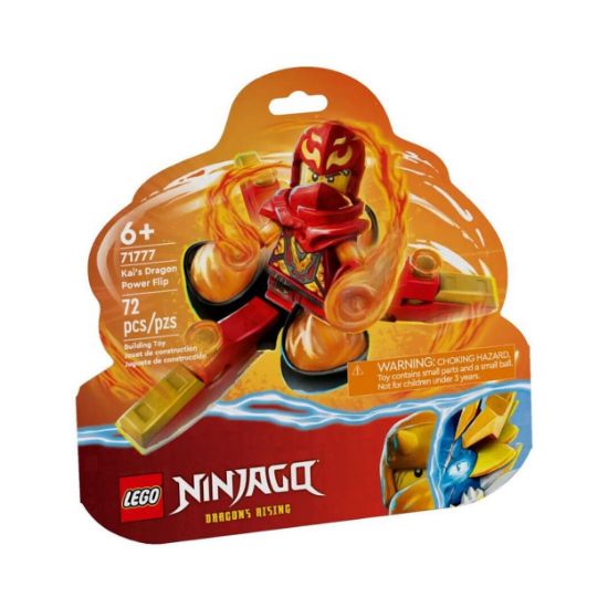 Picture of LEGO® NINJAGO®: Kai’s Dragon Power Spinjitzu Flip (71777)