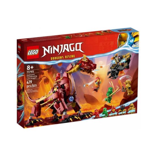 Picture of LEGO® NINJAGO®: Heatwave Transforming Lava Dragon (71793)