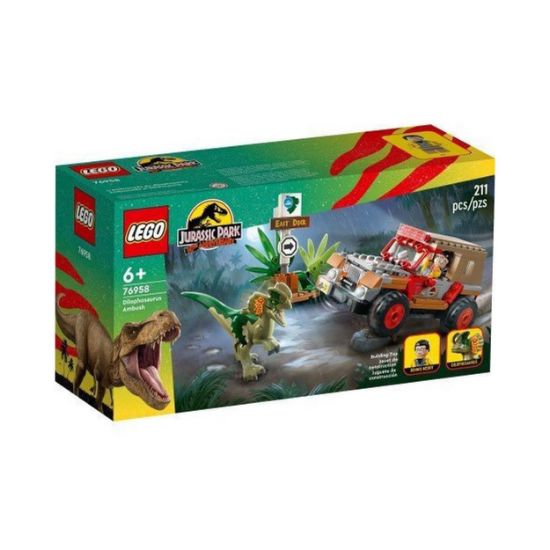 Picture of LEGO® Jurassic Park 30th Anniversary - Dilophosaurus Ambush (76958)