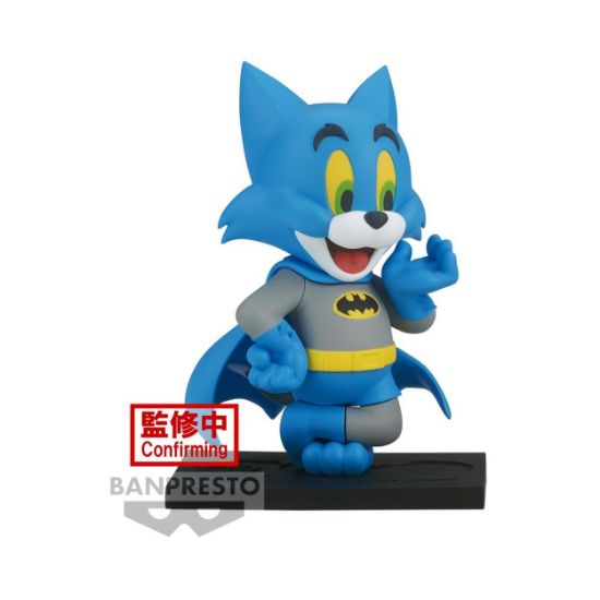 Picture of Banpresto WB 100Th Anniversary: Tom And Jerry - Tom as Batman (Ver.A) Figure (8cm) (88441)