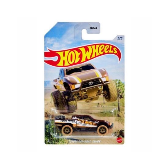 Picture of Mattel Hot Wheels: Baja Cars 4X4 - Toyota Off-Road Truck (HLK23)