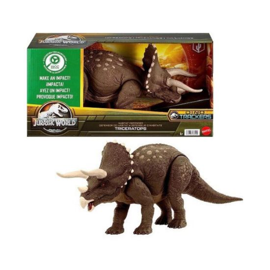 Picture of Mattel Jurassic World: Dino Trackers Habitat Defender - Triceratops (HPP88)