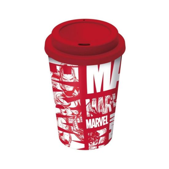 Picture of Stor Marvel - Avengers Small Plastic Double-Walled Coffee Tumbler (390ml)