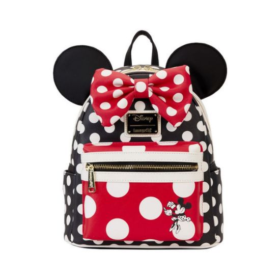 Picture of Loungefly Disney: Minnie - Rocks The Dots Classic Mini Backpack (WDBK3464)