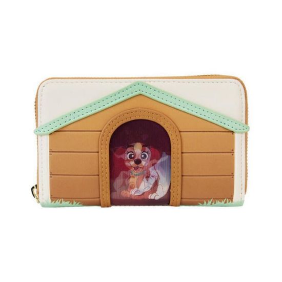 Picture of Loungefly Disney - I Heart Disney Dogs Triple Lenticular Zip Around Wallet (WDWA2937)