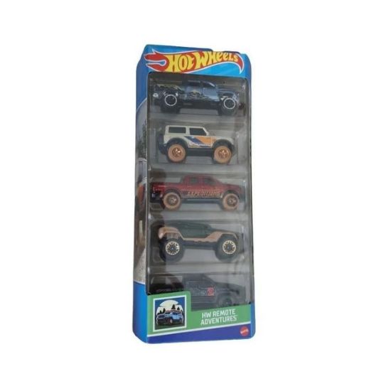 Picture of Mattel Hot Wheels - HW Remote Adventures (Set Of 5) (HLY74)