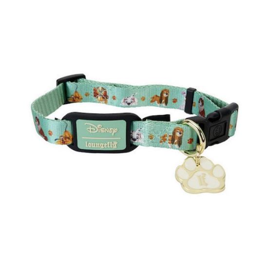Picture of Loungefly Pets Disney: I Heart Disney Dogs - I Heart Dogs Aop Dog Collar (S) (WDPDC0003S)