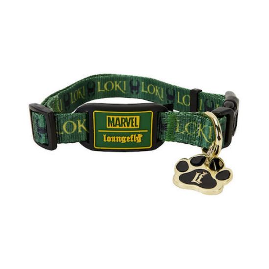 Picture of Loungefly Pets Disney: Marvel - Loki Dog Collar (M) (MVPDC0002M)