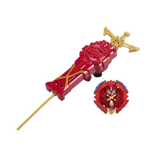 Picture of Hasbro Beyblade: Quad Strike - Xiphoid Xcalius X8 - XCalius Power Speed Launcher Set (F7726)
