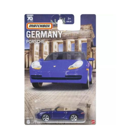 Picture of Mattel Matchbox: Germany - Porsche 911 Carrera Cabriolet (HPC63)