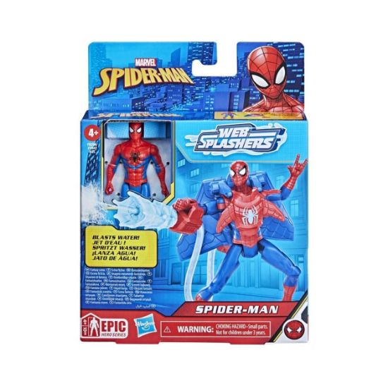 Picture of Hasbro Marvel: Spider-Man Epic Hero Series Web Splashers - Spider-Man Action Figure (4") (F8294)
