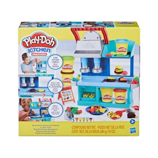 Picture of Hasbro Play-Doh Busy Chef's Restaurant Playset (F8107)
