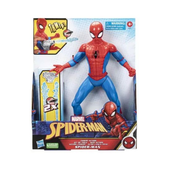 Picture of Hasbro Marvel: Spider-Man Thwip! Action Spider-Man Action Figure (12") (F8115)