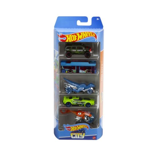 Picture of Mattel Hot Wheels - HW City (Set Of 5) (HLY76)