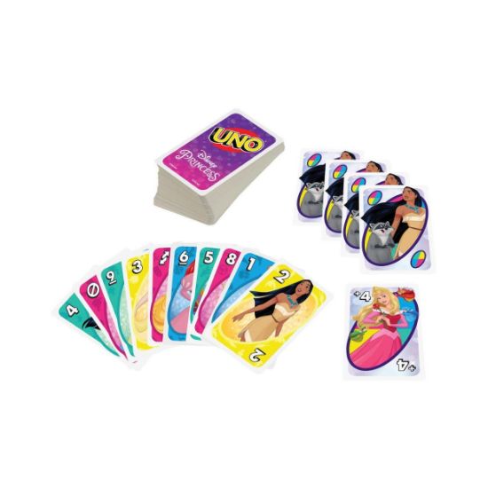 Picture of Mattel: UNO Disney Princess Card Game (GYY69)