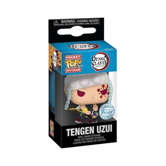Picture of Funko Pocket Pop!: Demon Slayer - Tengen Uzui Vinyl Figure Keychain