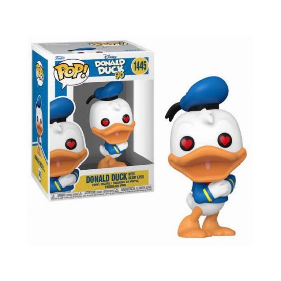 Picture of Funko Pop! Disney: Donald Duck 90th - Donald Duck with Heart Eyes #1445 Vinyl Figure