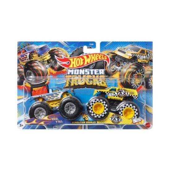 Picture of Mattel Hot Wheels Monster Trucks: Demolition Doubles - Haul Y'all VS Taxi (HLT67)