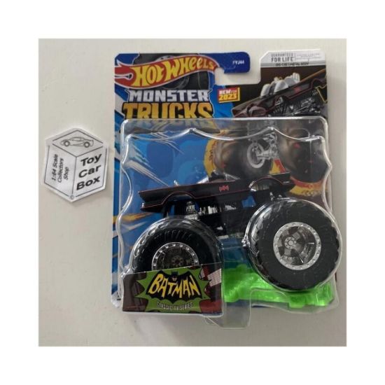 Picture of Mattel Hot Wheels Monster Trucks 2023 - Batman Classic TV Series Die-Cast Vehicle (HPX05)