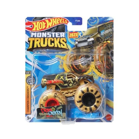 Picture of Mattel Hot Wheels Monster Trucks 2023 - Demo Derby Die-Cast Vehicle (HLR96)