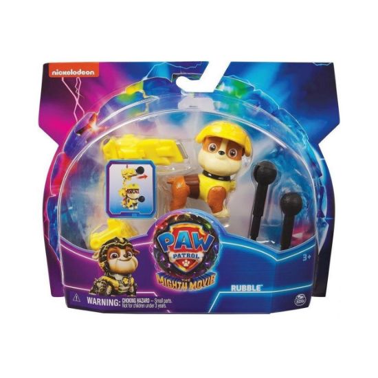 Picture of Spin Master Paw Patrol: The Mighty Movie - Rubble Hero Pup (20145425)