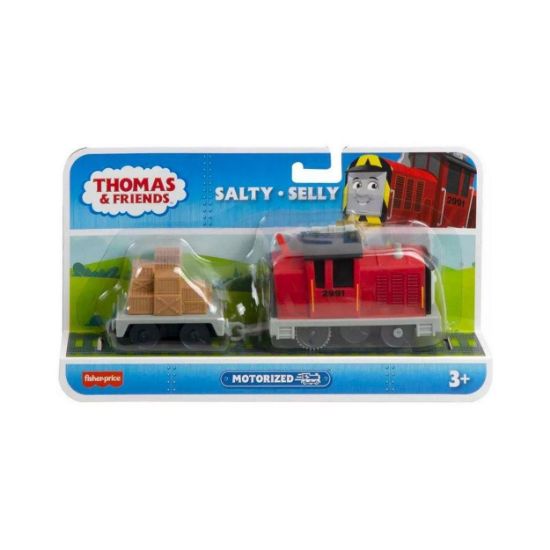 Picture of Fisher-Price Thomas & Friends Motorized - Salty Vehicle with Wagon (HMC21)