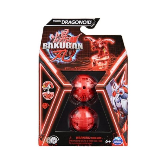 Picture of Spin Master Bakugan: Titanium Dragonoid (Red) Core Ball (20141497)