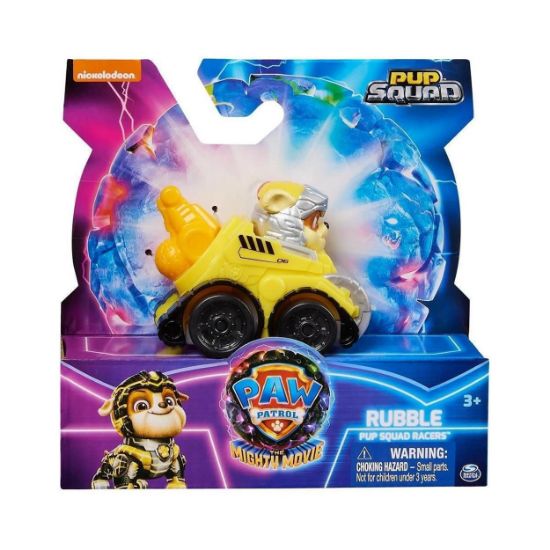 Picture of Spin Master Paw Patrol: The Mighty Movie - Pup Squad Racers Rubble (20142218)