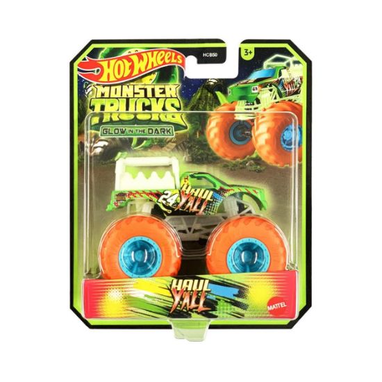 Picture of Mattel Hot Wheels Monster Trucks: Glow in The Dark - Haul Y'all (HVH78)