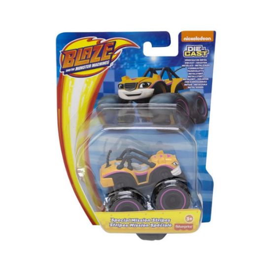 Picture of Fisher-Price® Nickelodeon Blaze and the Monster Machines: Special Mission Stripes Die-Cast Vehicle (HRB47)