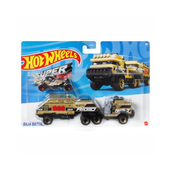 Picture of Mattel Hot Wheels Super Rigs - Baja Battalion (HMF91)