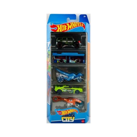Picture of Mattel Hot Wheels - Nightburnerz (Set Of 5) (HTV43)