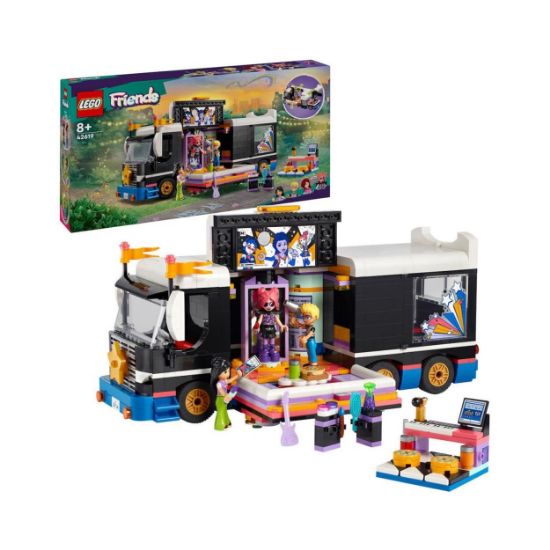 Picture of LEGO® Friends: Pop Star Music Tour Bus Toy (42619)