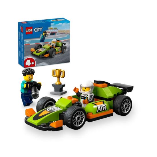 Picture of LEGO® City: Green Race Car Racing Vehicle Toy (60399)