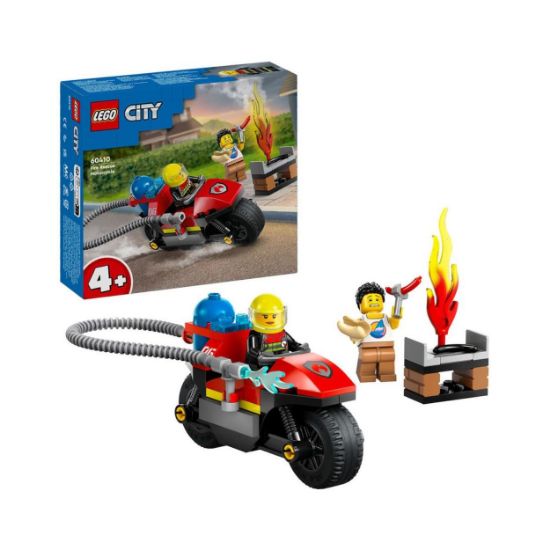 Picture of LEGO® City: Fire Rescue Motorcycle Building Set (60410)