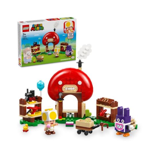 Picture of LEGO® Super Mario™: Nabbit at Toad’s Shop Expansion Set (71429)