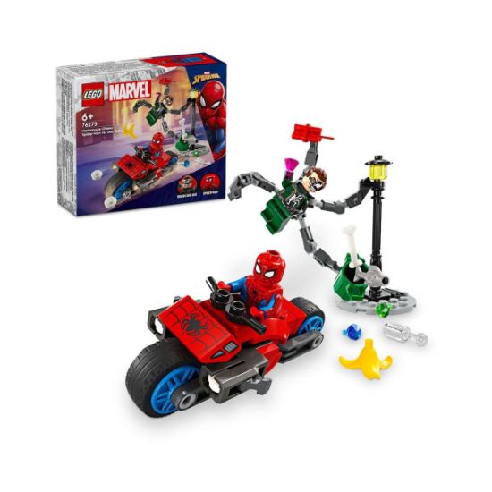Picture of LEGO® Marvel: Motorcycle Chase: Spider-Man vs. Doc Ock (76275)
