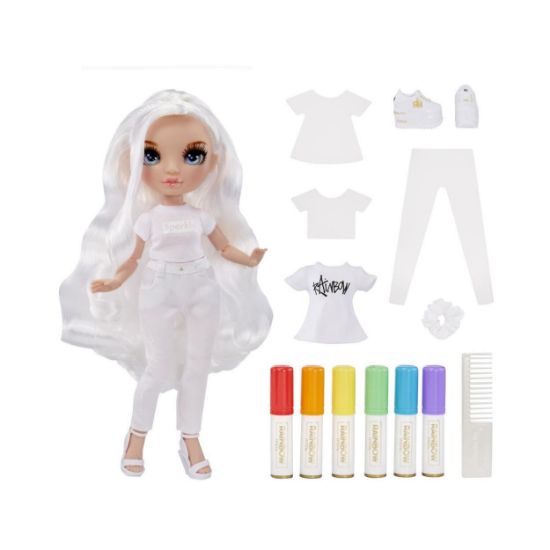 Picture of MGA Rainbow High: Color & Create Blue Eyes Doll (594123EUC)