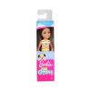 Picture of  Mattel Barbie®: Club Chelsea Beach - Brunette Girl Doll with Pineapple Swimsuit Doll (GHV57)