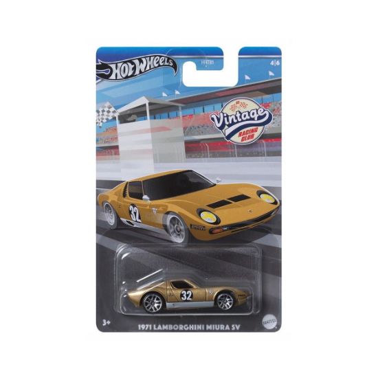 Picture of Mattel Hot Wheels Vintage - 1971 Lamborghini Miura SV Vehicle (HRV03)