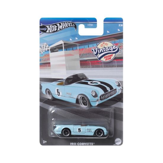 Picture of Mattel Hot Wheels Vintage - 1955 Corvette Vehicle (HRV01)